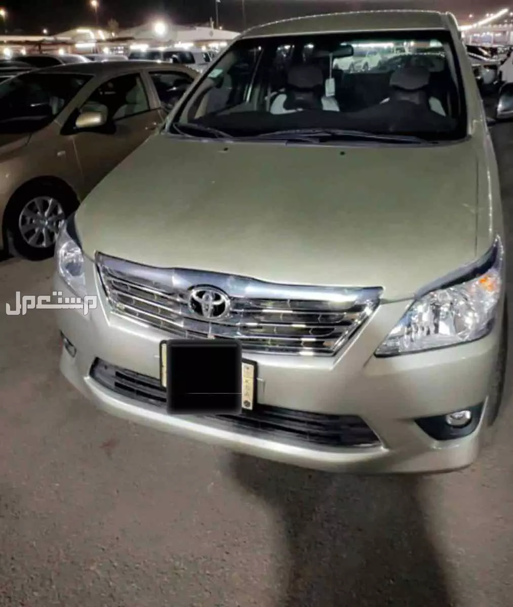 تويوتا انوفا 2012 مستعملة للبيع في المدينة المنورة بسعر 32 ريال سعودي