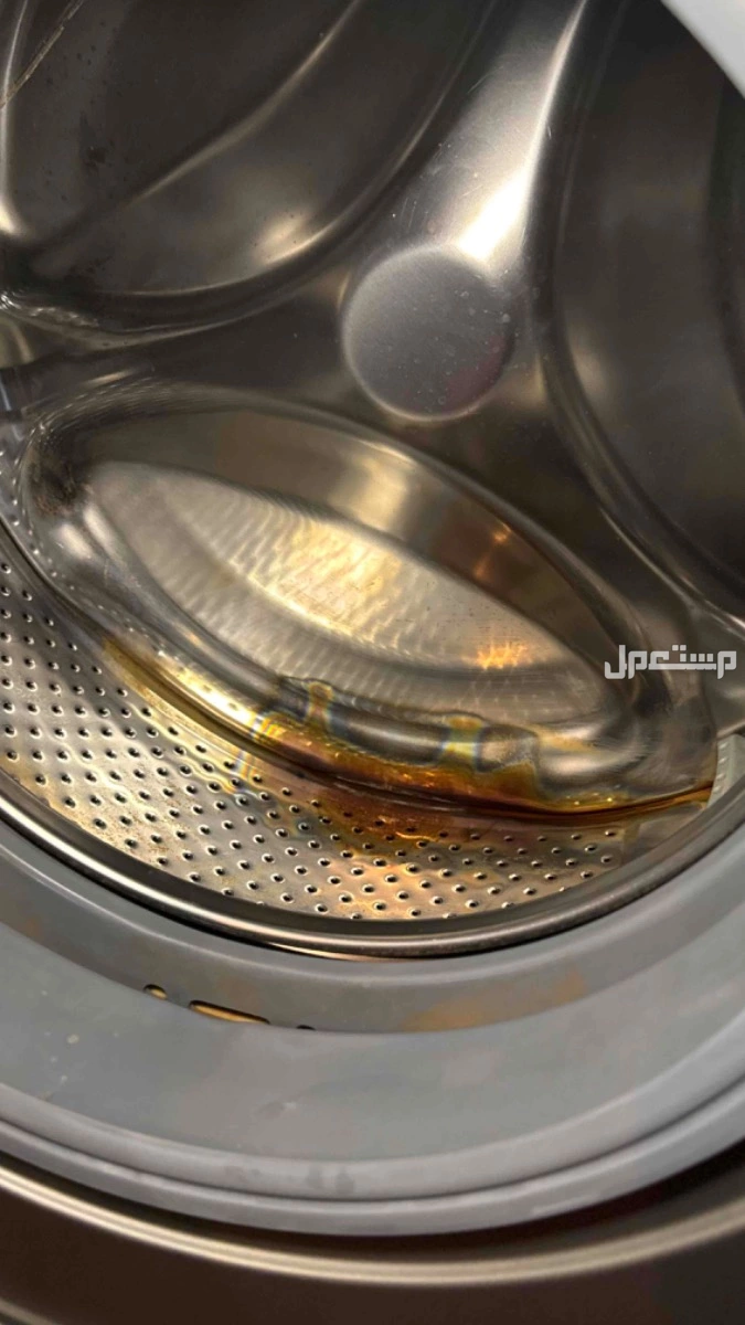 غسالة جينرال سوبريم 6kg في الدمام هذا الصدأ بسبب اني اهملتها بسس ولا ترا مافيها شي ويروح باي بخاخ زيت او بخاخات صد