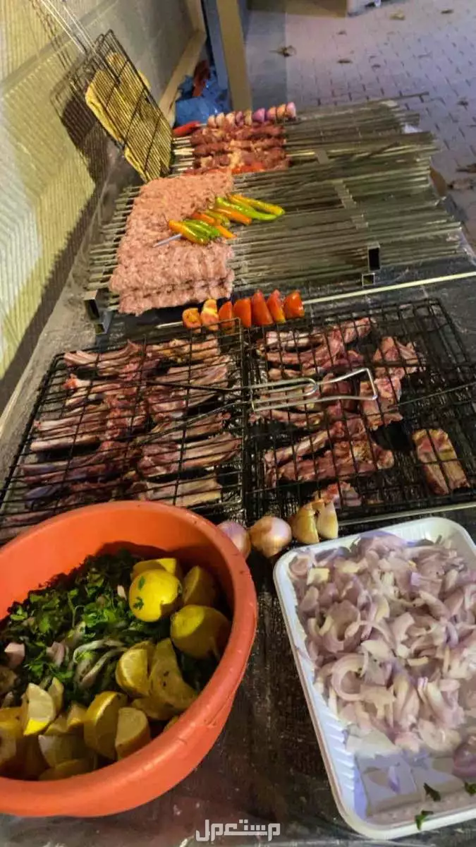 معلم مشاوي مشويات شوي استراحات مخيمات بيوت