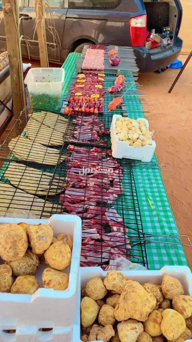 معلم مشاوي مشويات شوي استراحات مخيمات بيوت