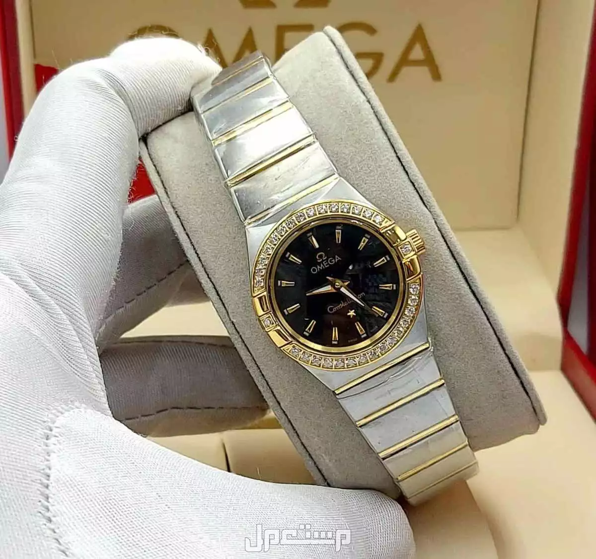 ساعات اميجا نسائي درجة اولي مع الملحقات