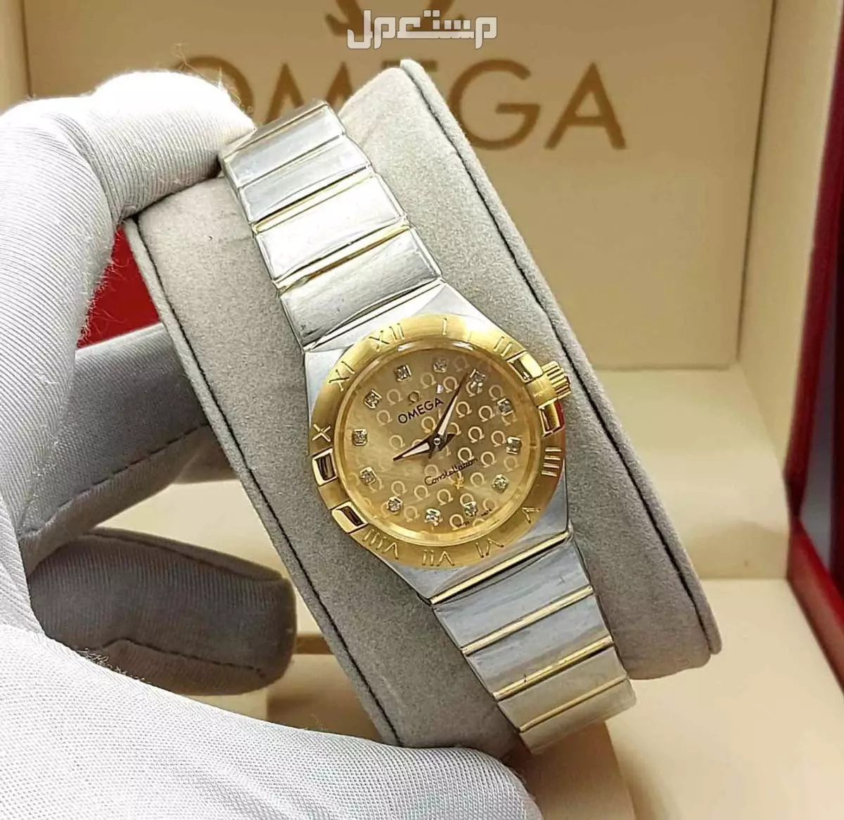 ساعات اميجا نسائي درجة اولي مع الملحقات