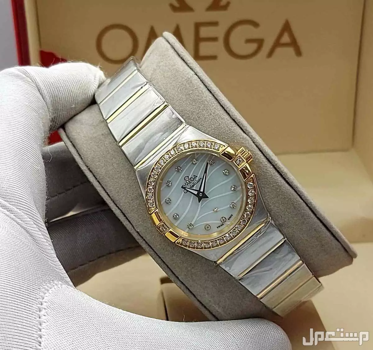 ساعات اميجا نسائي درجة اولي مع الملحقات