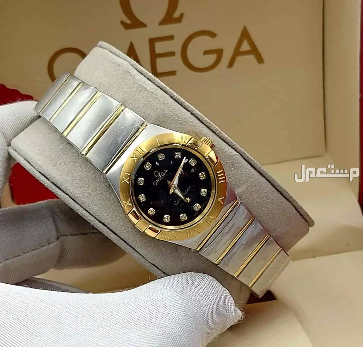 ساعات اميجا نسائي درجة اولي مع الملحقات