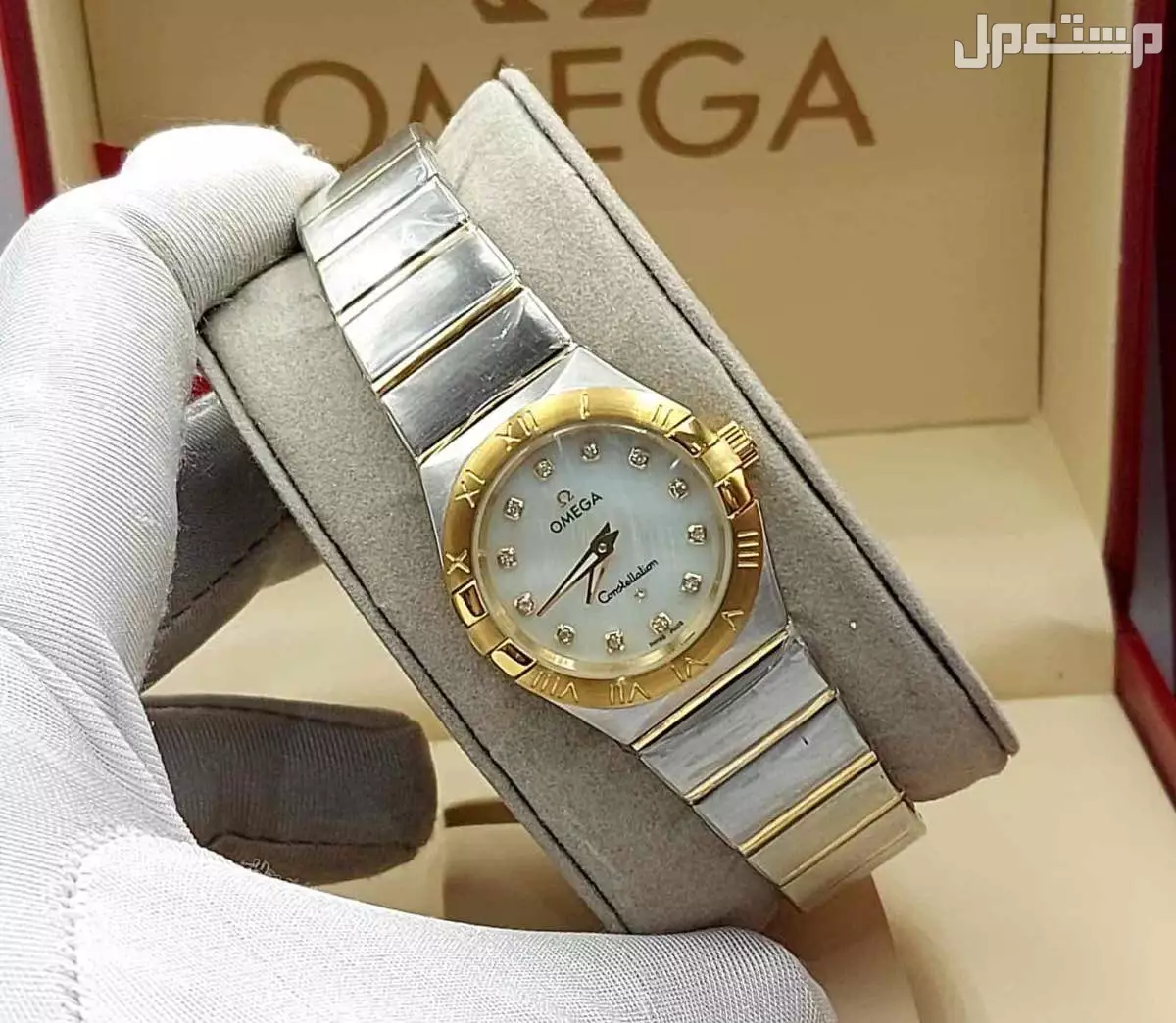 ساعات اميجا نسائي درجة اولي مع الملحقات