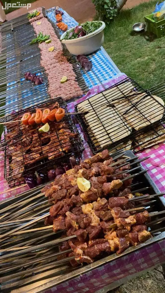 معلم مشاوي مشويات شوي استراحات مخيمات بيوت