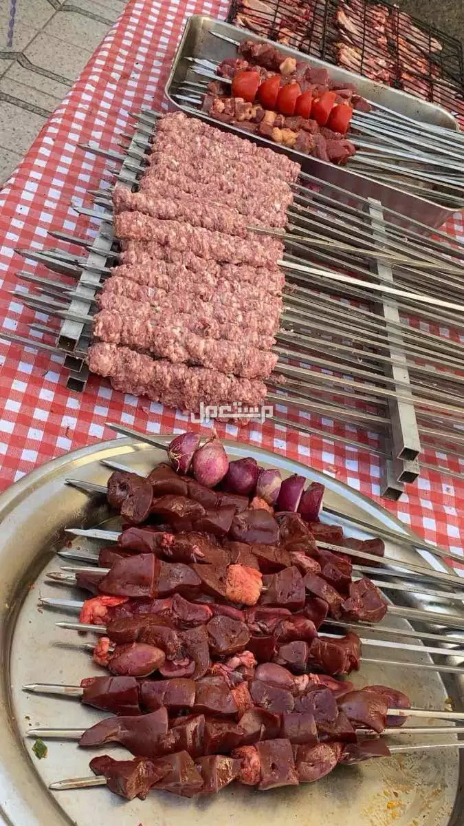 معلم مشاوي مشويات شوي استراحات مخيمات بيوت