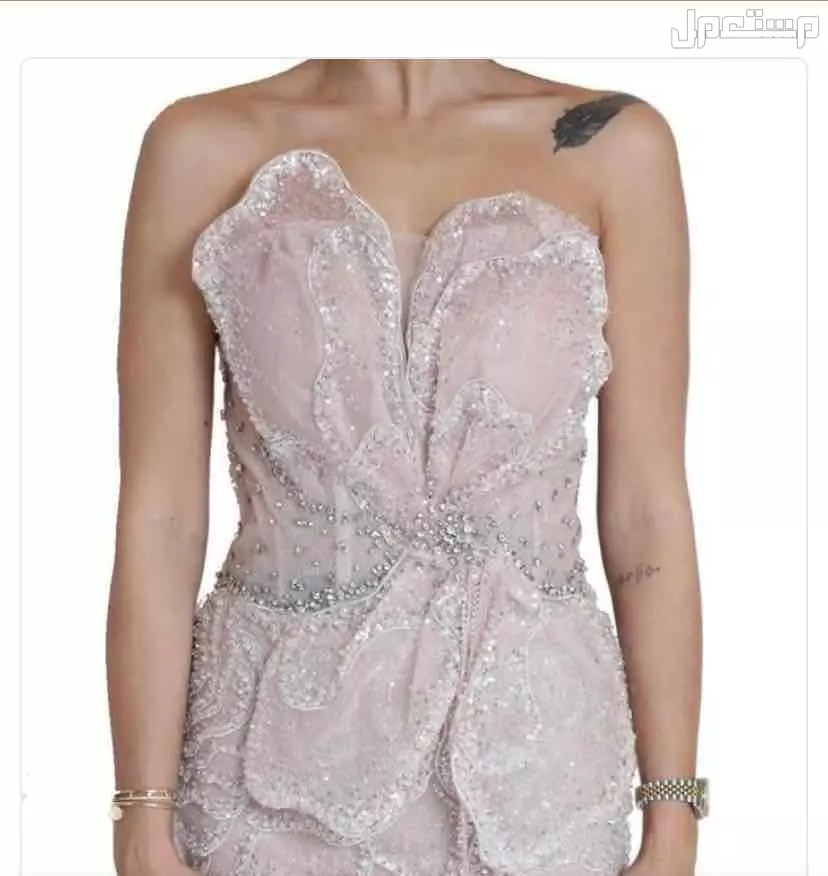 فستان مناسبة فخم من بوتيك دام بالرياض