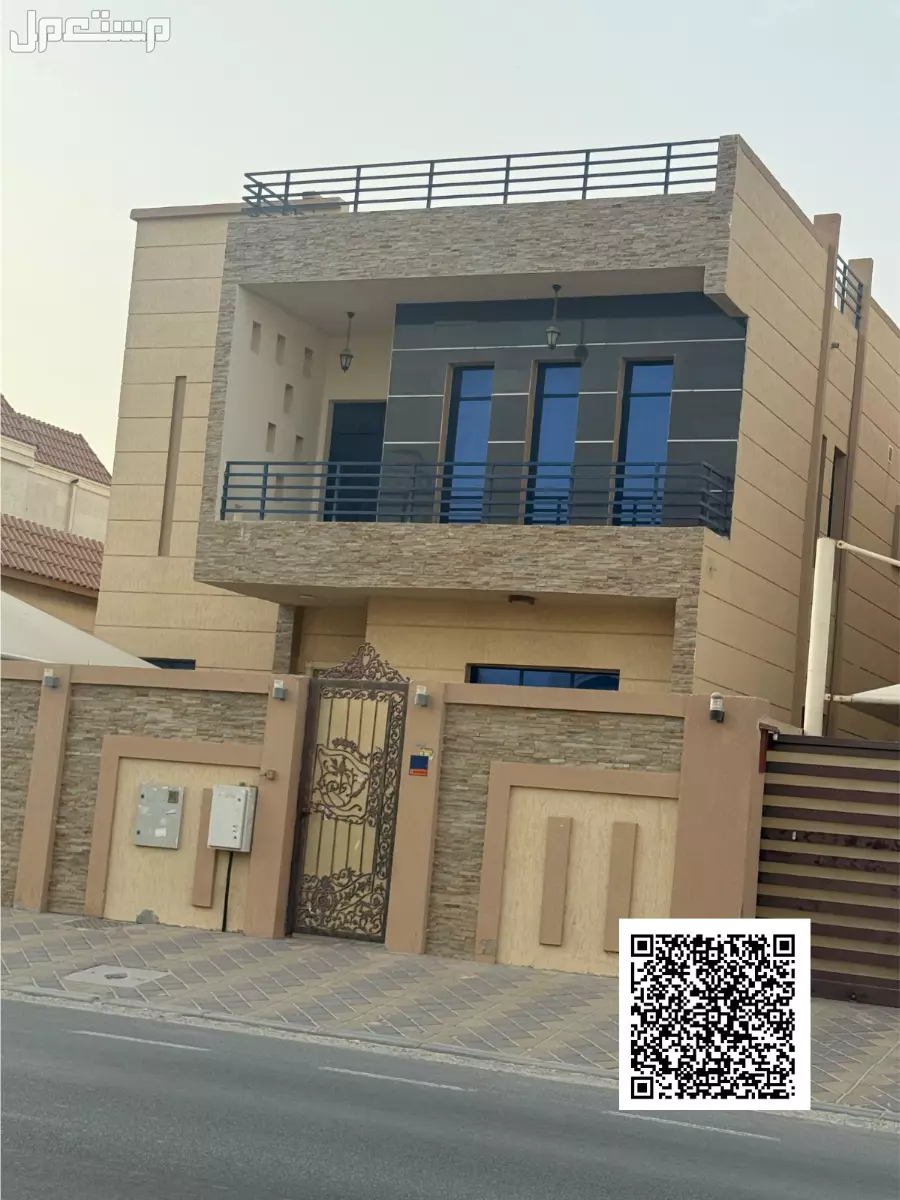 للبيع فيلا راقية بتصميم أنيق في عجمان – الروضة 2