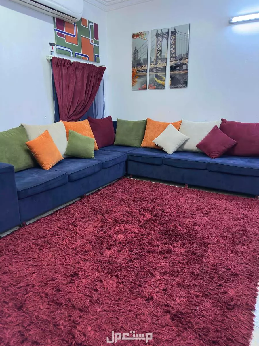 كنب حرف L مقاس 3في 3 خشب وضغط قوي  جداً  +ستاره +سجاده تركي شعر  في الرياض حي العزيزيه جنوب الرياض  بسعر 500 ريال سعودي