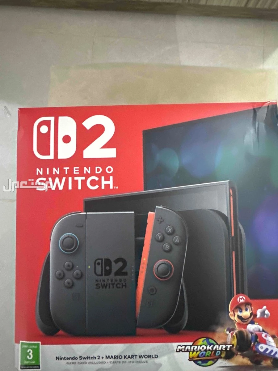 جهاز نينتدو سويتش 2في تبوك بسعر 1900 ريال سعودي وقابل لتفاوض