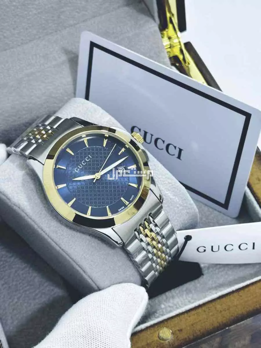 ساعات قوتشي رجالي درجة اولي طبق الاصل