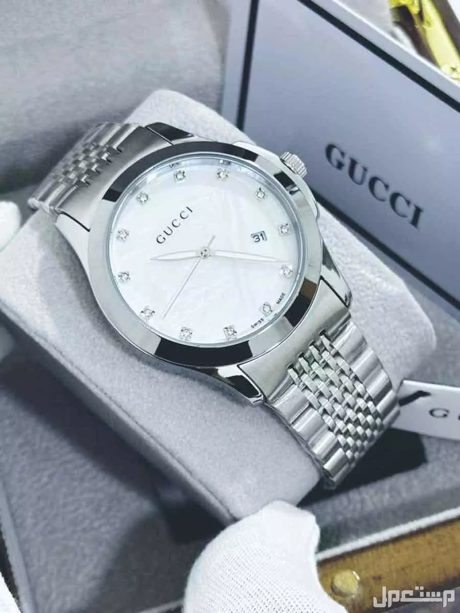 ساعات قوتشي رجالي درجة اولي طبق الاصل