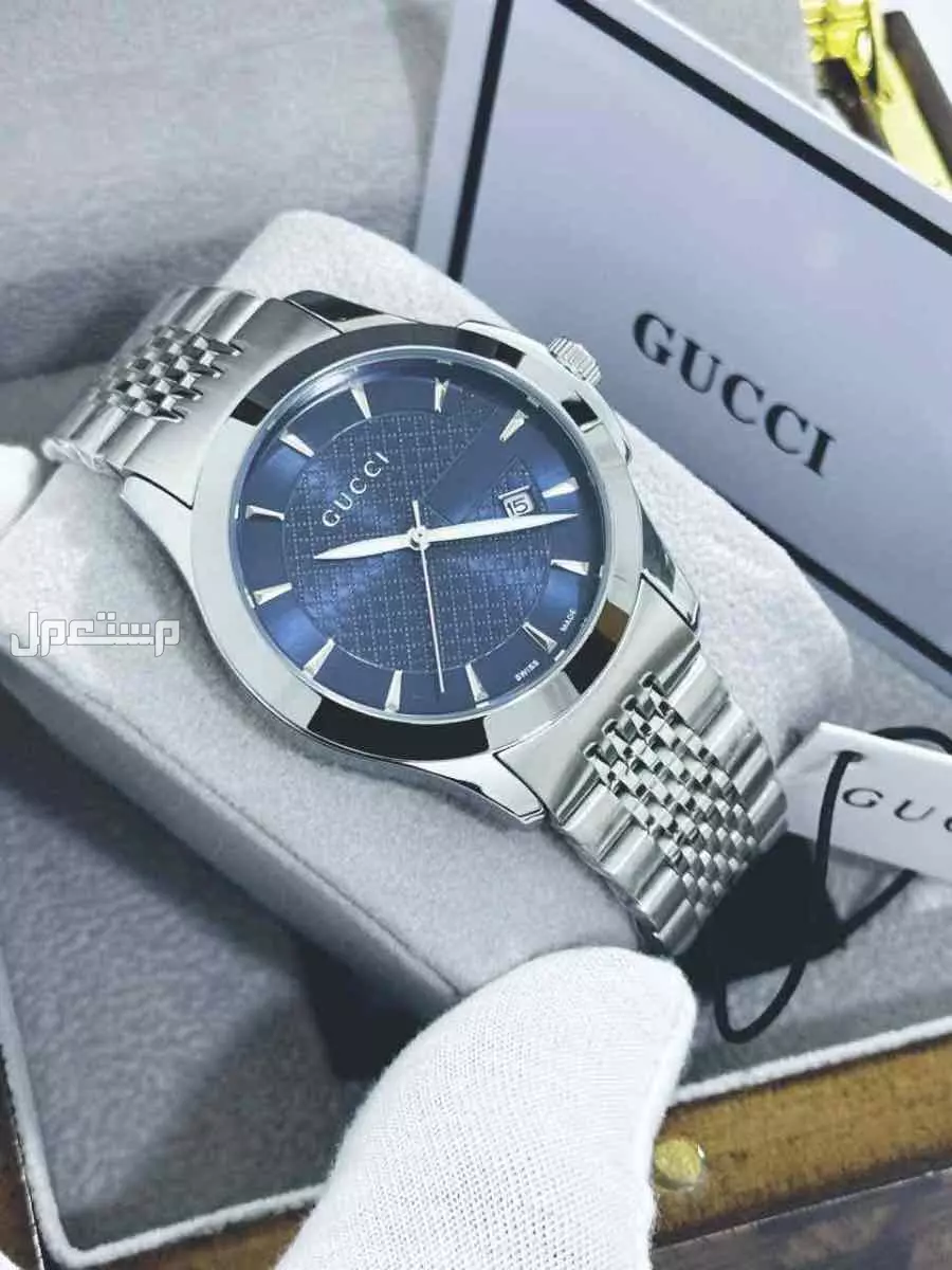 ساعات قوتشي رجالي درجة اولي طبق الاصل
