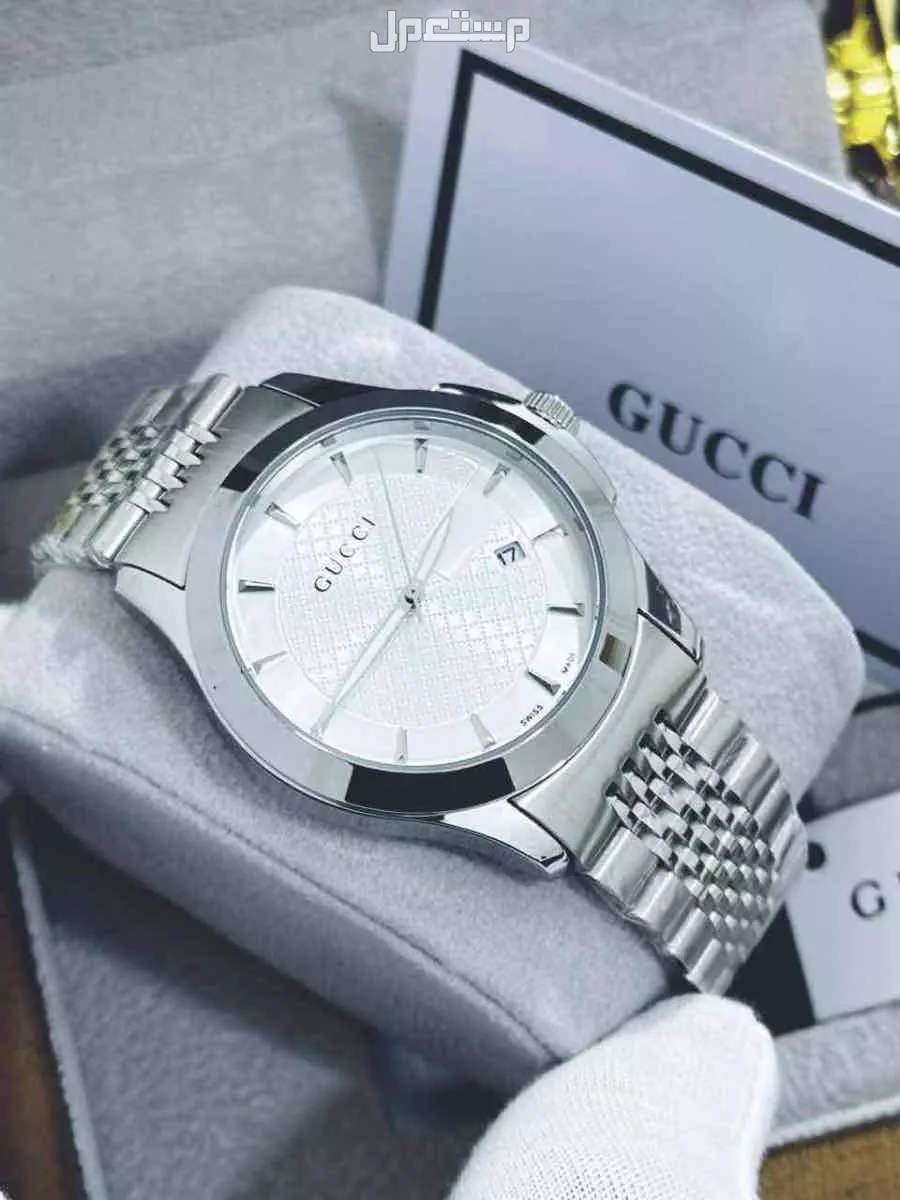 ساعات قوتشي رجالي درجة اولي طبق الاصل