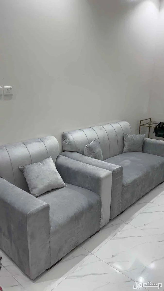 طقم كنب جديد مكون من خمس قطع 11 شخص