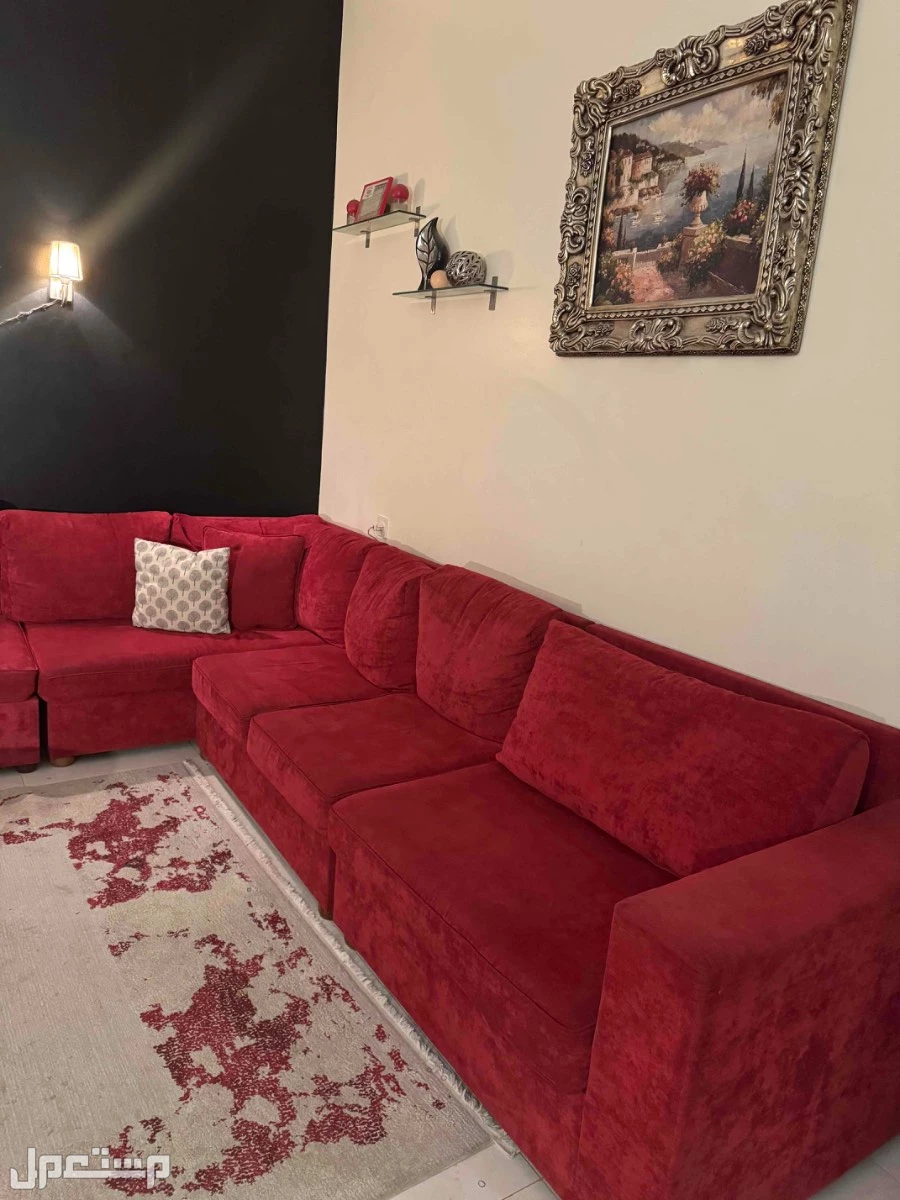 كنب + سجاد + ستاره للييع اثاث منزلي