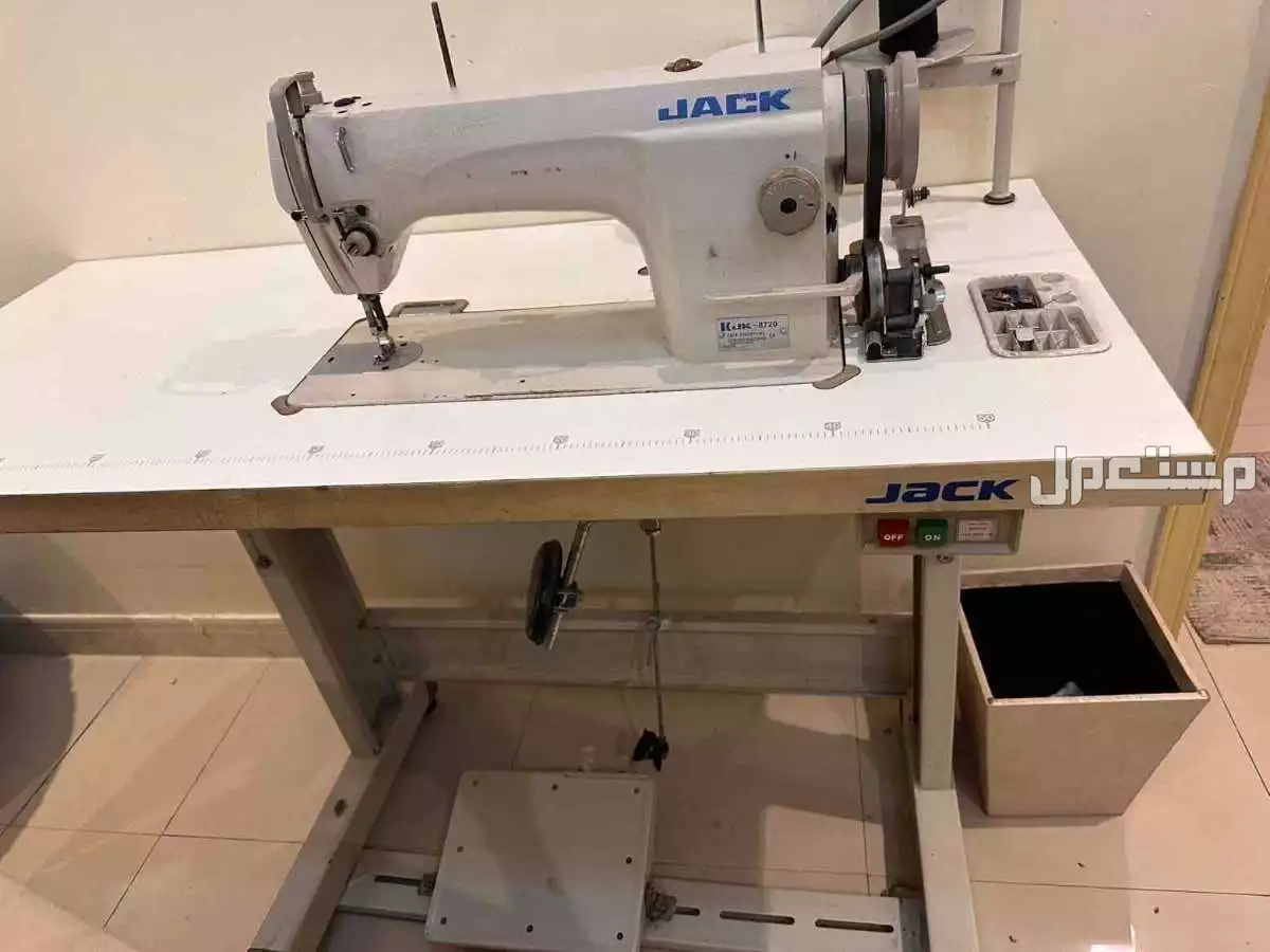آلة خياطة JACK ممتازة في جدة بسعر 950 ريال سعودي