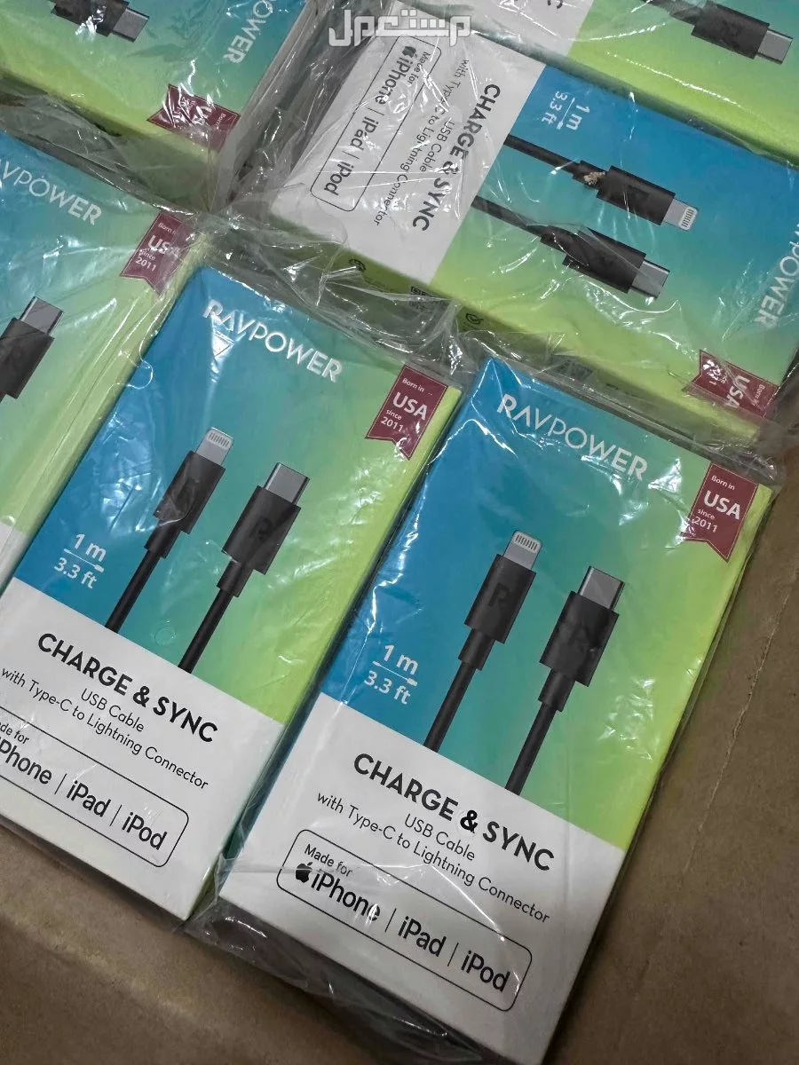 للبيع كيابل شحن RAVPower أصلية في الأحساء بسعر 30 ريال سعودي