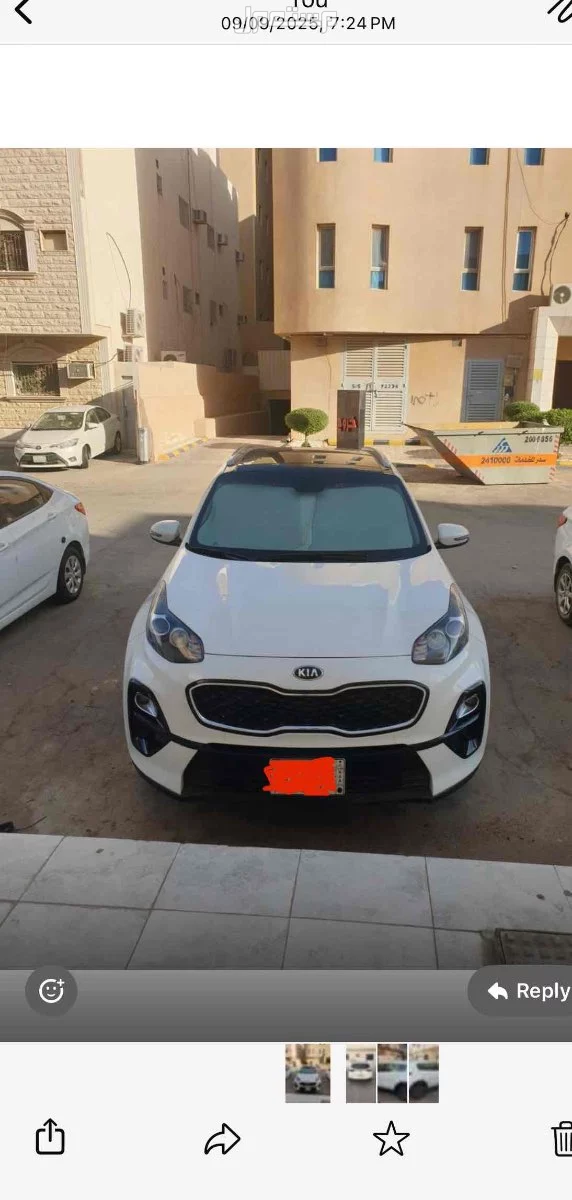 كيا سبورتاج 2019 مستعملة للبيع في الرياض بسعر 67 ألف ريال سعودي