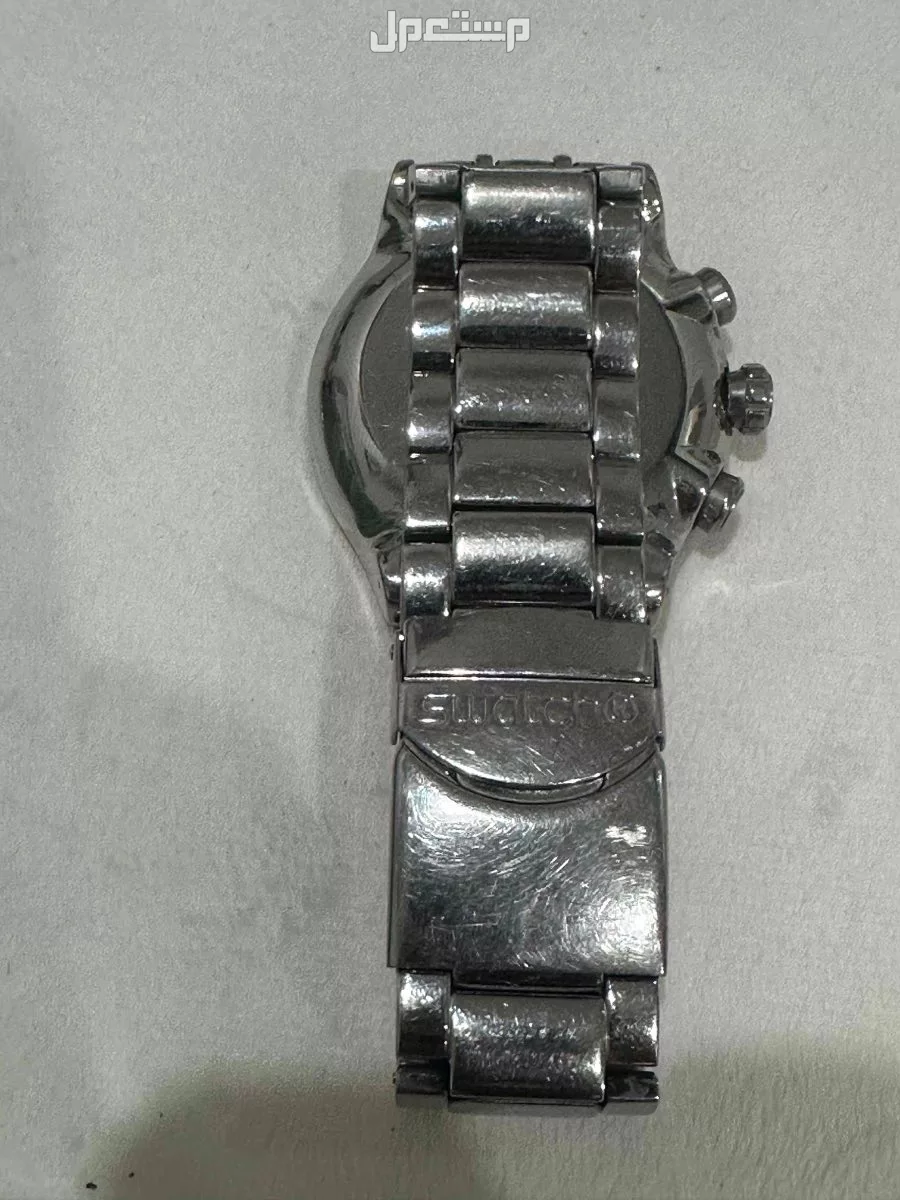 للبيع ساعة ماركة Swatch استخدام خفيف بدون بطاريه بسعر 400 ريال