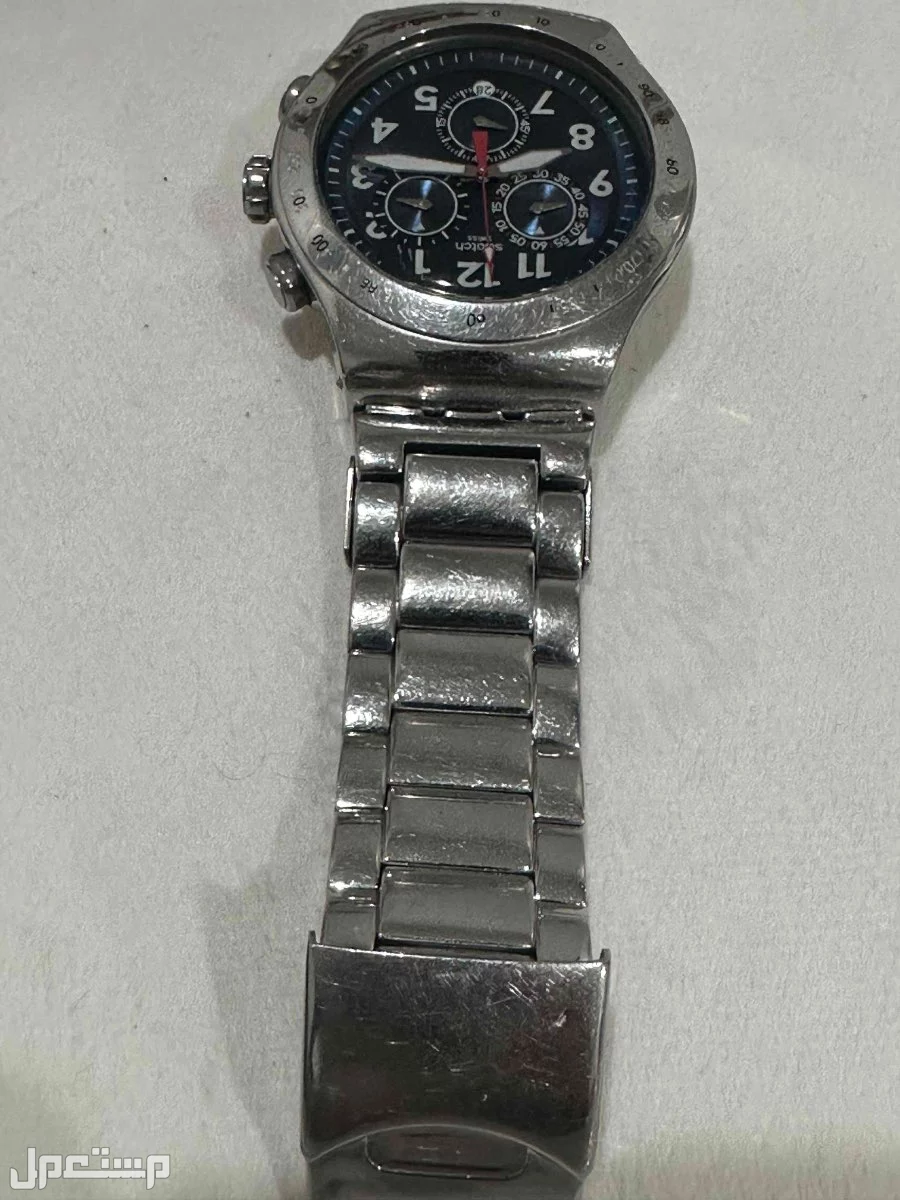 للبيع ساعة ماركة Swatch استخدام خفيف بدون بطاريه بسعر 400 ريال