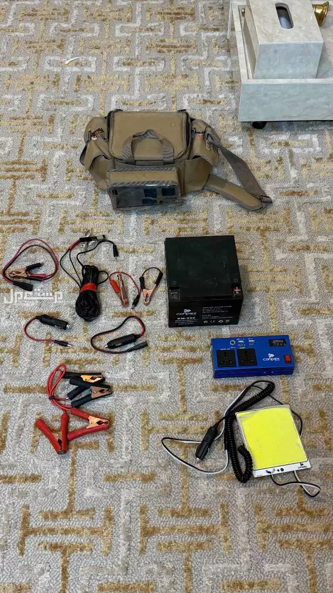 للبيع بطارية للبر ب الملحقات حقتها كم موضح في الصور في الرياض بسعر 200 ريال سعودي