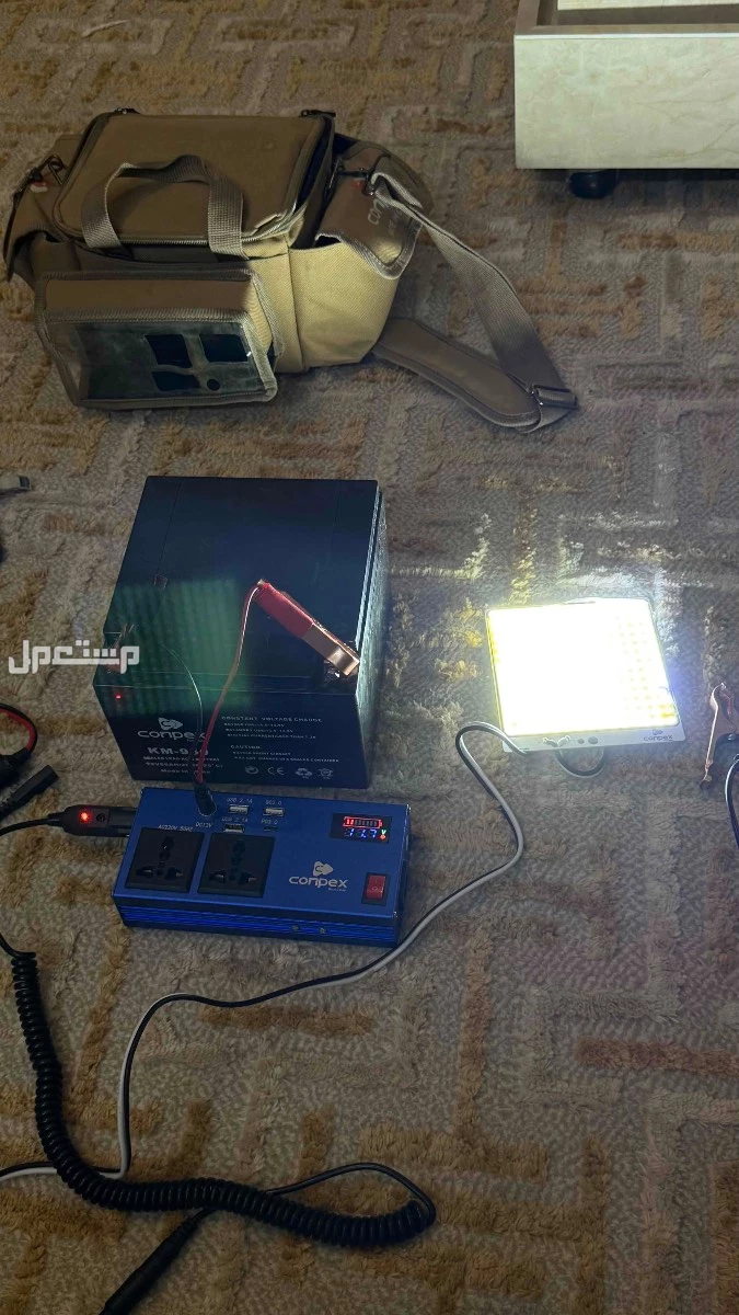 للبيع بطارية للبر ب الملحقات حقتها كم موضح في الصور في الرياض بسعر 200 ريال سعودي