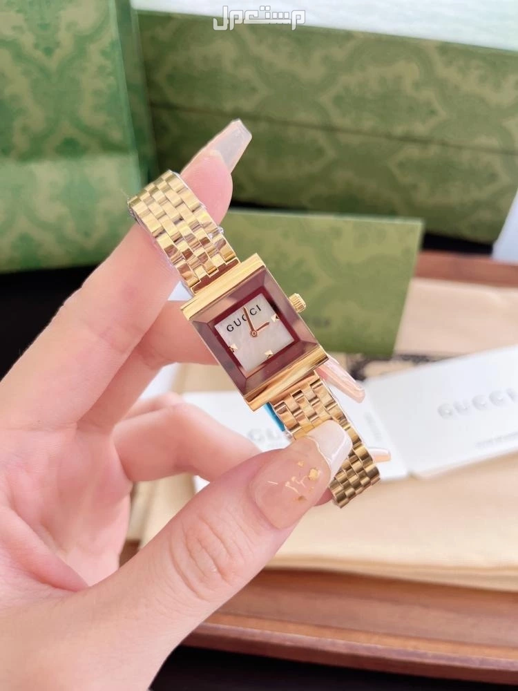 ساعات نسائية قوتشي درجة اولي طبق الاصل