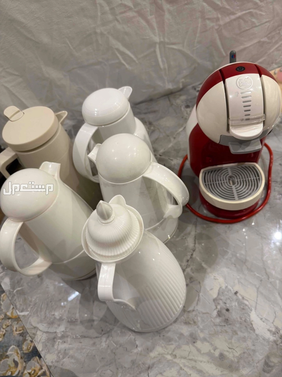 الة قهوه دولتشي مع ترامس قهوه للبيع