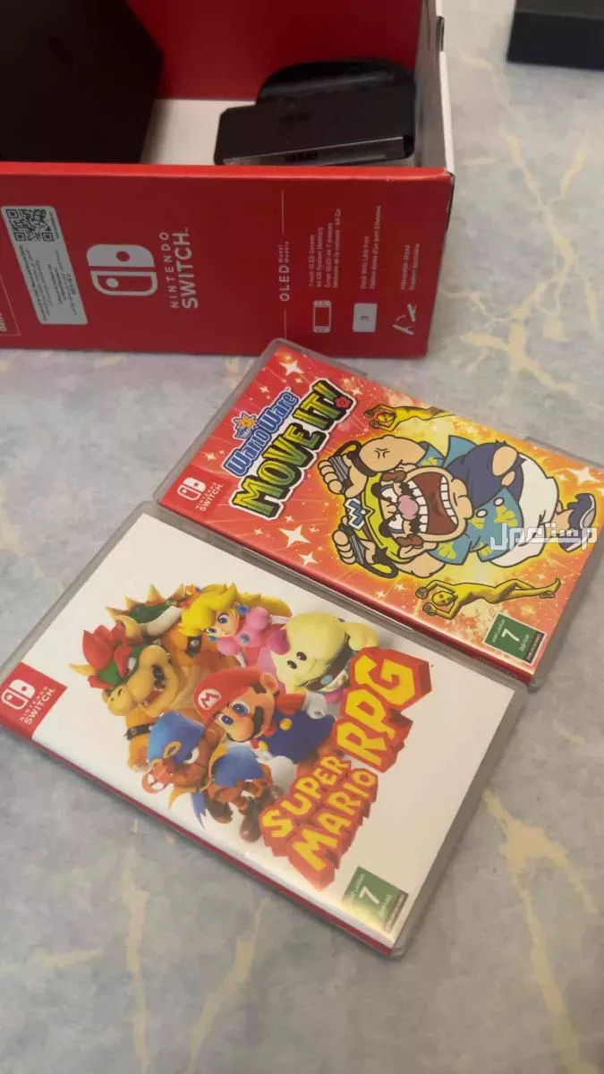 نينتندو سويتش نظيف للبيع مع أغراضه كامل
