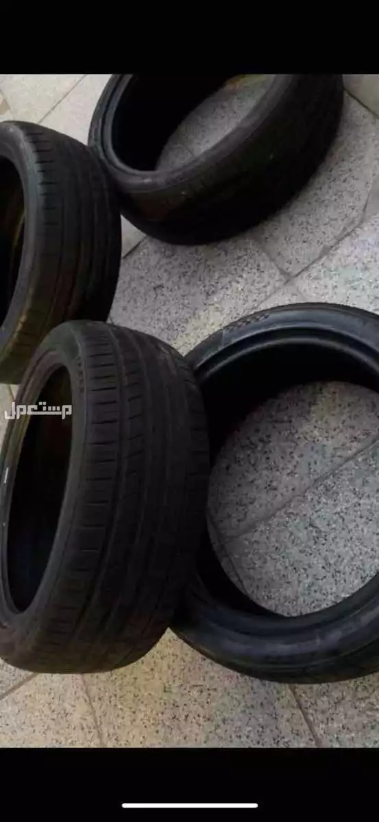 كفرات سيارة استخدام يوم واحد للبيع