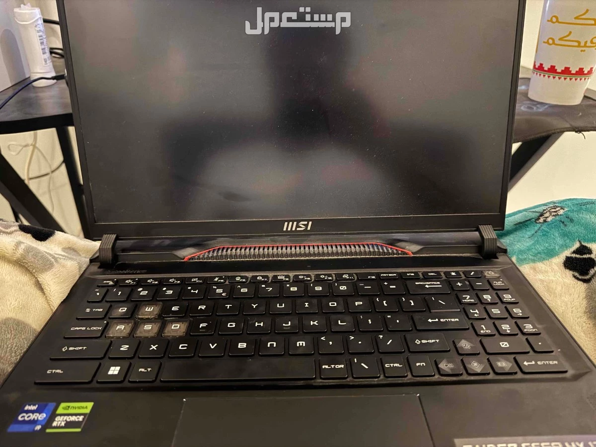 للبيع لابتوب قيمنق MSI اخو الجديد