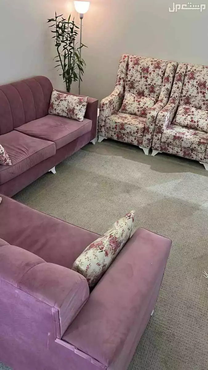 كنب 4 قطع مجلس في خميس مشيط بسعر 1400 ريال سعودي