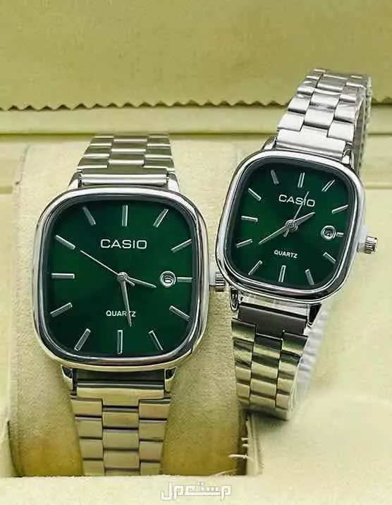 طقم ساعات كاسيو ماستر كوالتي نسائي ورجالي