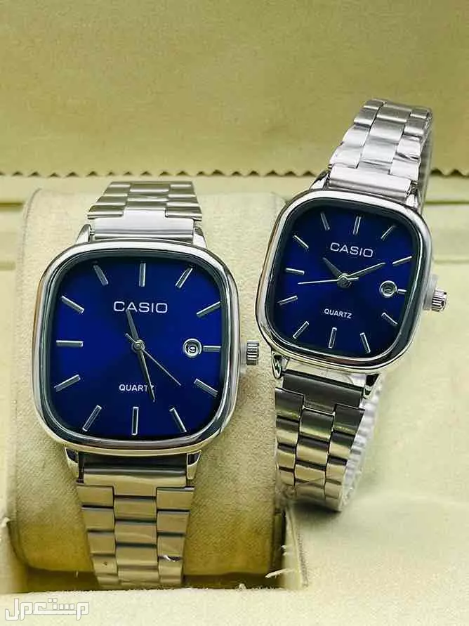 طقم ساعات كاسيو ماستر كوالتي نسائي ورجالي