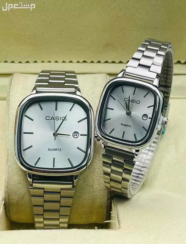طقم ساعات كاسيو ماستر كوالتي نسائي ورجالي