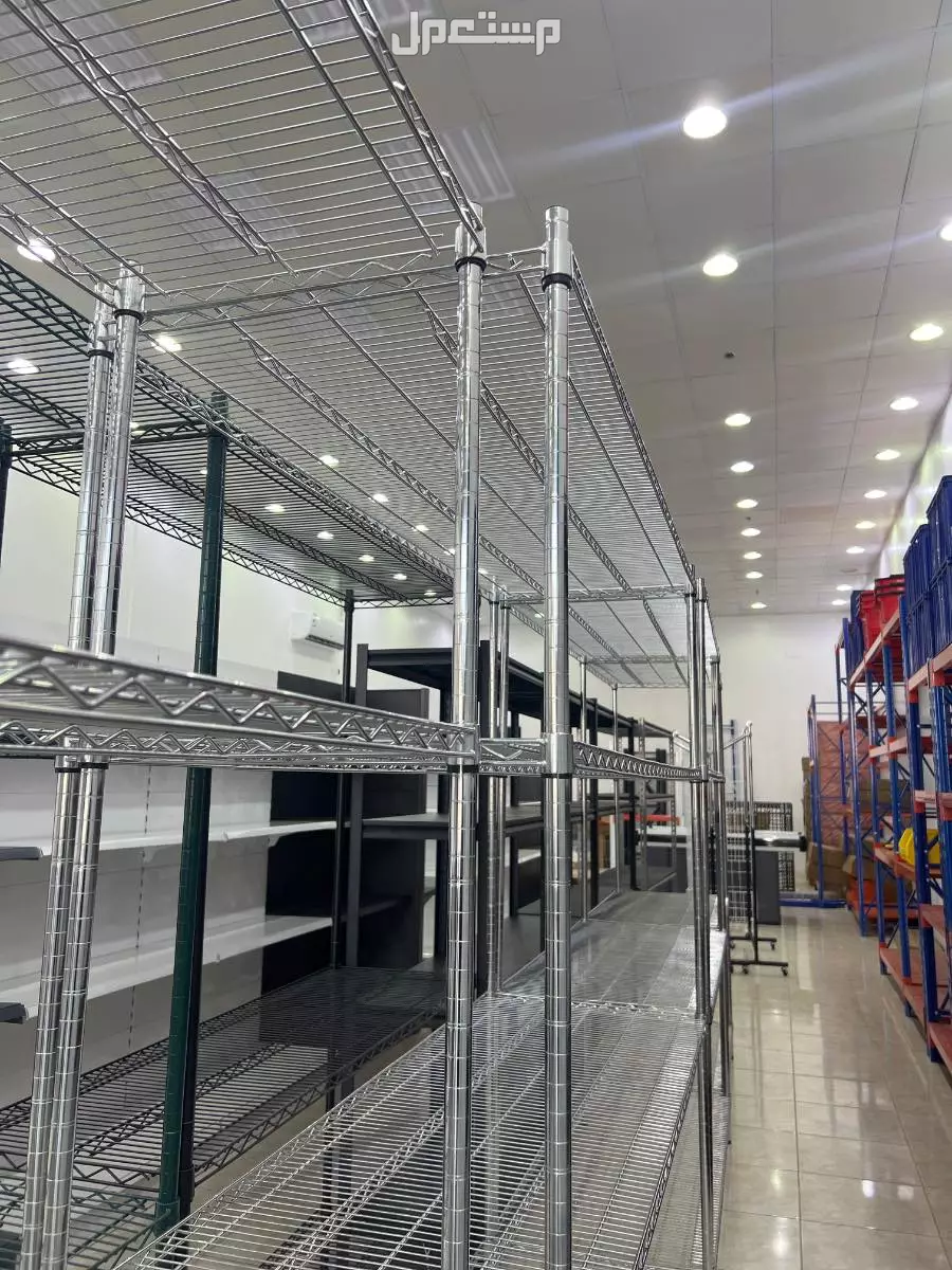 رفوف كروم مقاوم للصدأ في الرس بسعر 0001 ريال سعودي