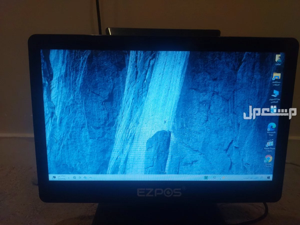كاشير EZPOS مستعمل اسبوعين بدون اي عيوب الرام 4 جيجا التخزين 108 جيجا