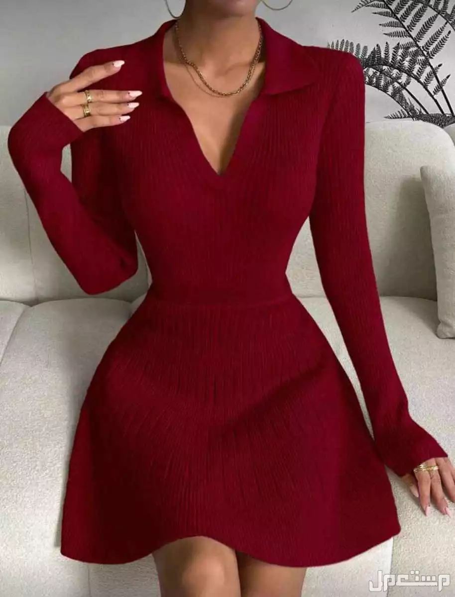 ‏فستان احمر قصير XS in Jeddah at a price of 200 SAR