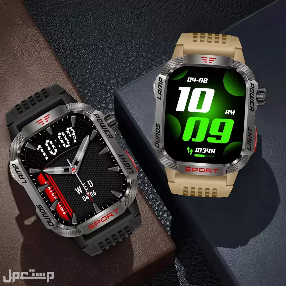 ساعة HT29 الذكية - شاشة AMOLED، بطارية 600mAh، مكالمات بلوتوث في جدة بسعر 55 ريال فقط! ساعة HT29 الذكية - رفيقك المثالي للرياضة والمغامرات في السعودية!