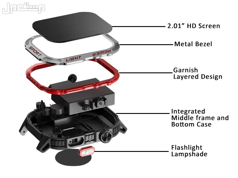 ساعة HT29 الذكية - شاشة AMOLED، بطارية 600mAh، مكالمات بلوتوث في جدة بسعر 55 ريال فقط! ساعة HT29 الذكية - رفيقك المثالي للرياضة والمغامرات في السعودية!