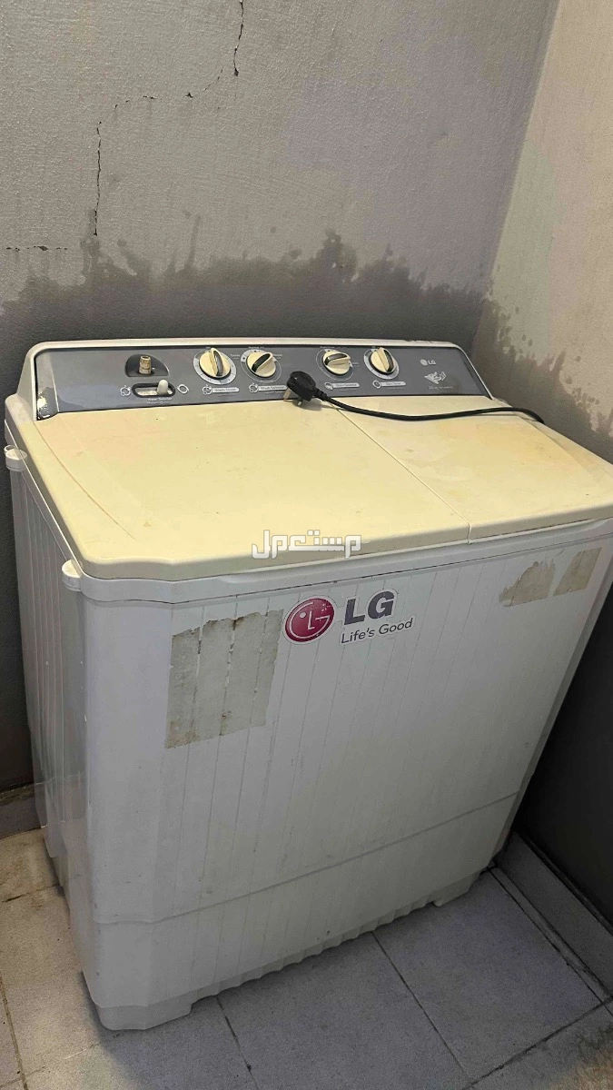 غساله LG بحاله ممتازه للبيع بالخبر