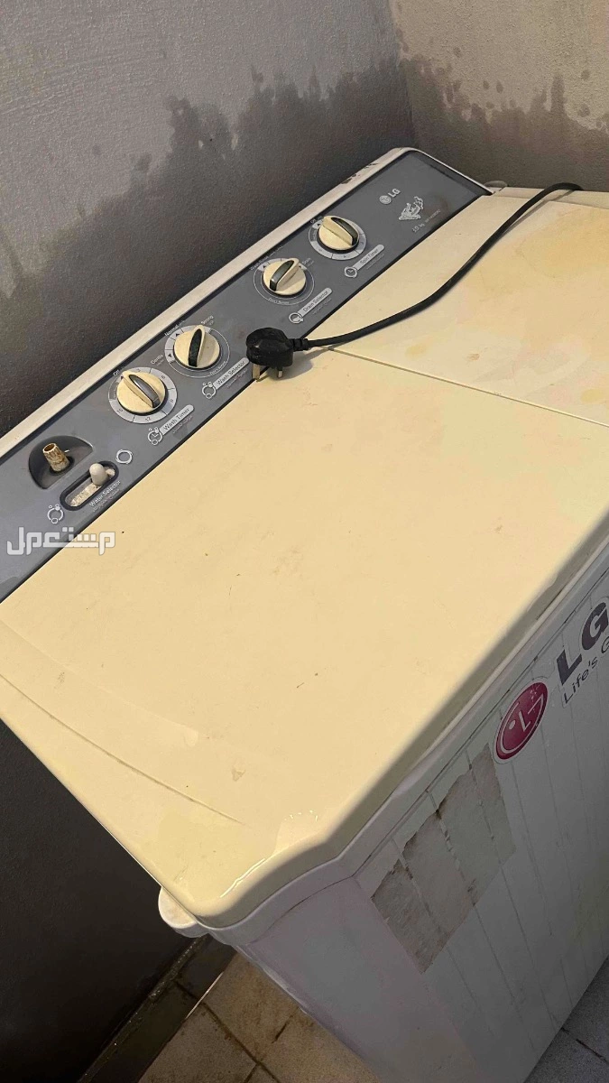 غساله LG بحاله ممتازه للبيع بالخبر