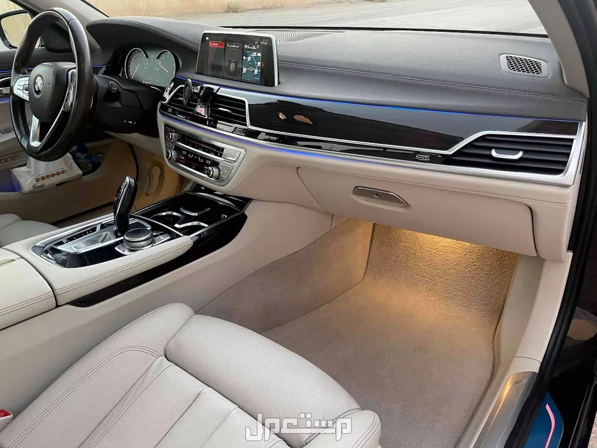 بي ام دبليو الفئة السابعة 2016 مستعملة للبيع في الرياض بسعر 12 ألف ريال سعودي