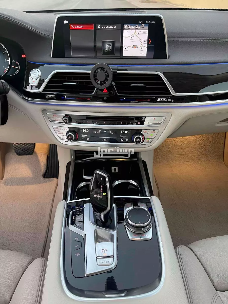 بي ام دبليو الفئة السابعة 2016 مستعملة للبيع في الرياض بسعر 12 ألف ريال سعودي