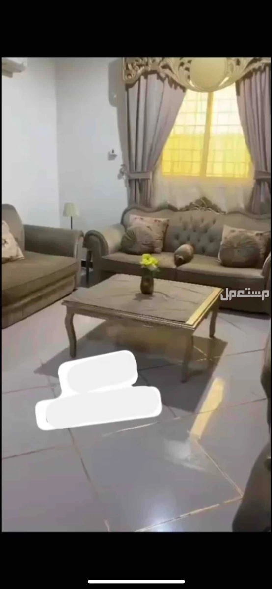 كنب عشره اشخاص 3 طاولات 2 ابجورات ستاره مزهريه ا