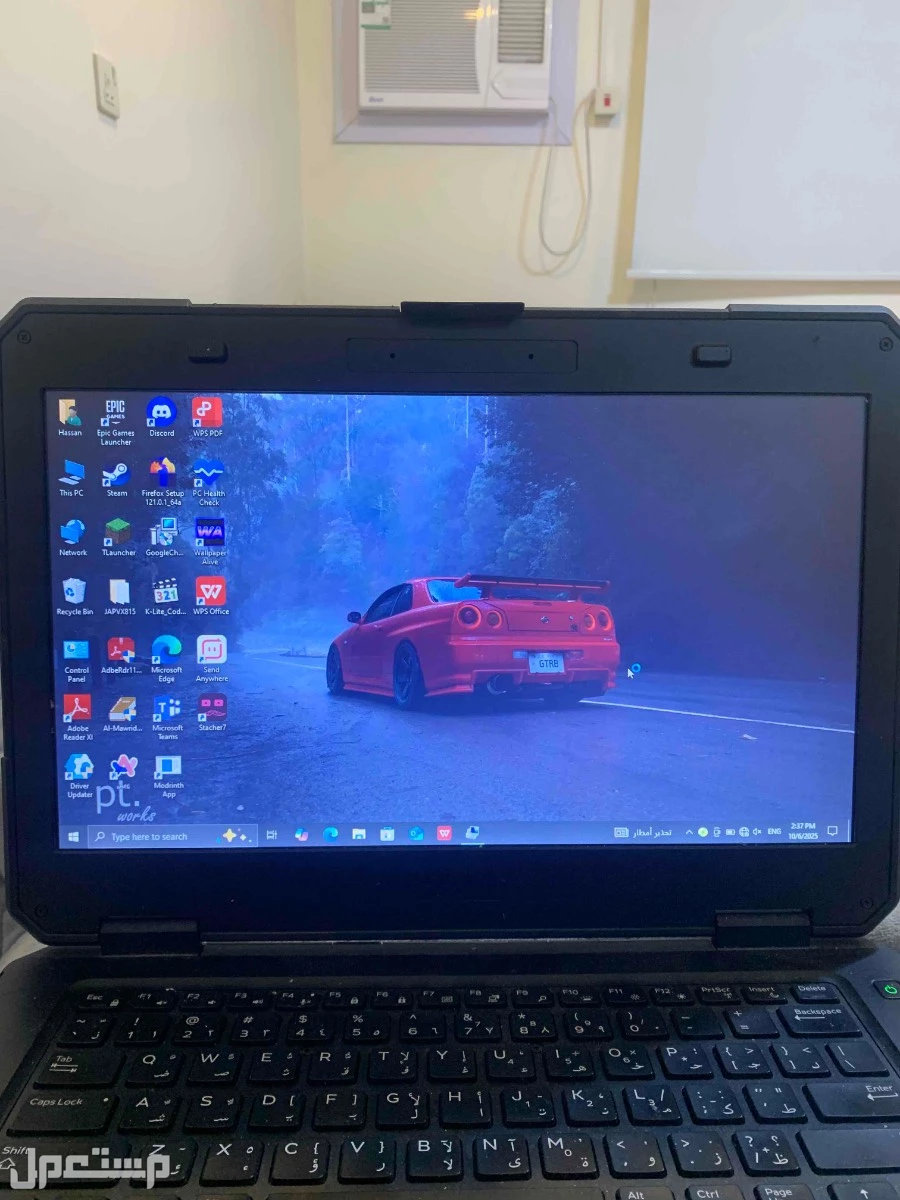 لابتوب ماركة ديل في الأحساء بسعر 500 ريال سعودي