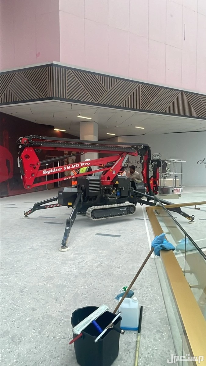 سبايدر لفت رافعه عنكبوت للايجار في الرياض