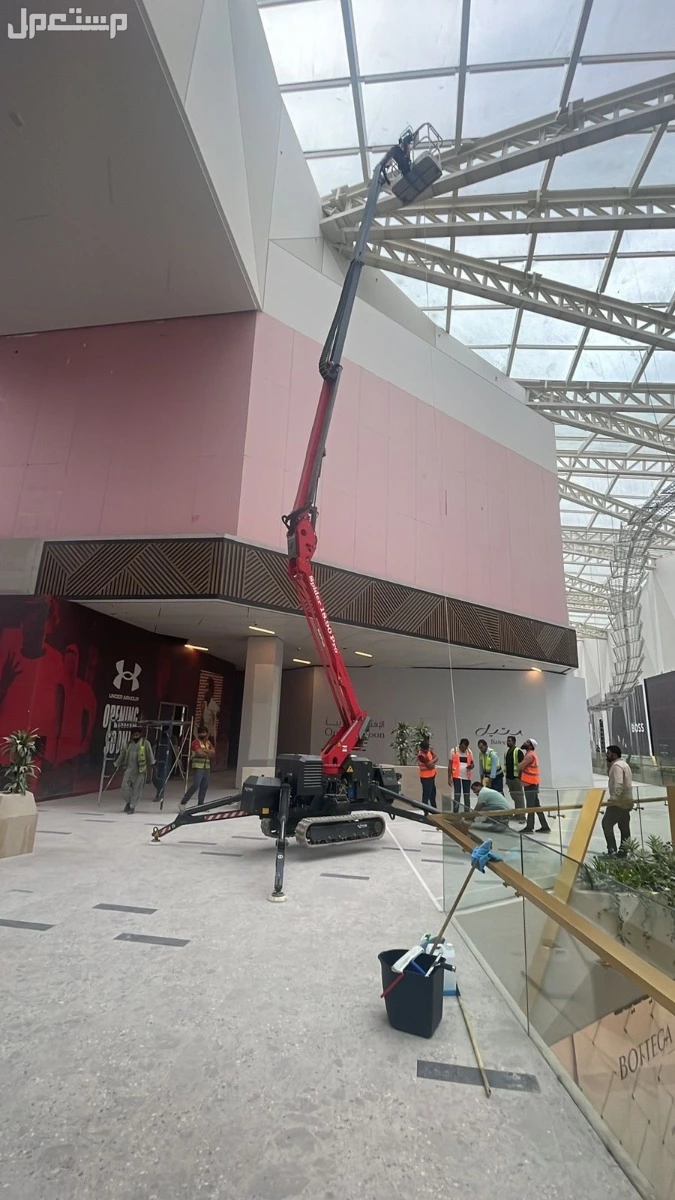 سبايدر لفت رافعه عنكبوت للايجار في الرياض